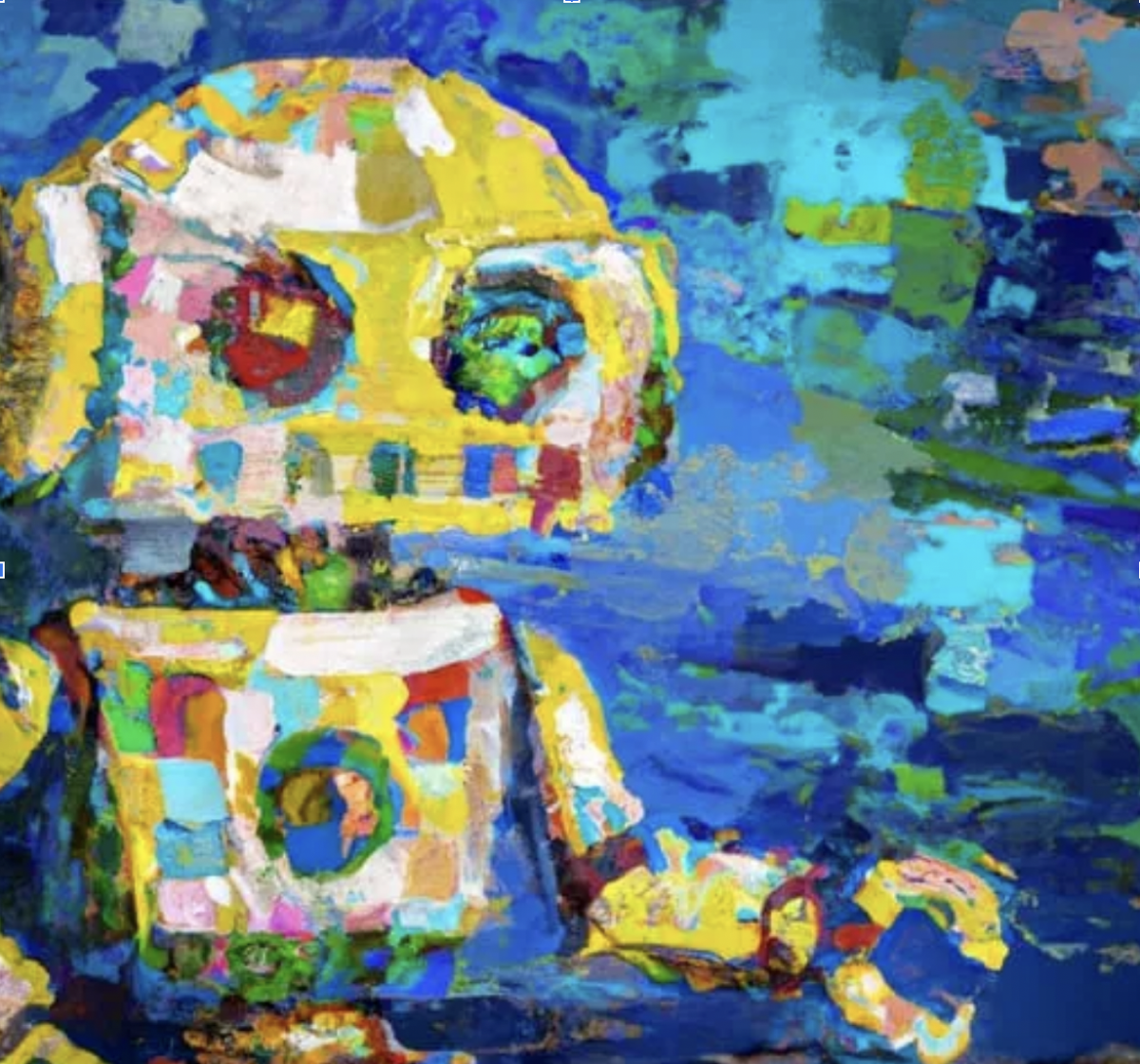 Colorful robot